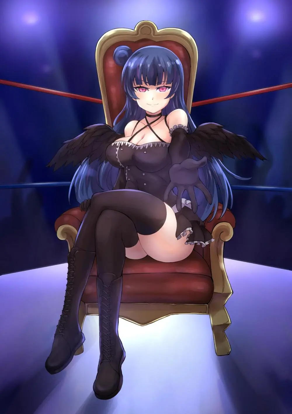 [Mist Night (Co_Ma) Love Squeeze! - Hell of Squeezed Pro Wrestling Page.31