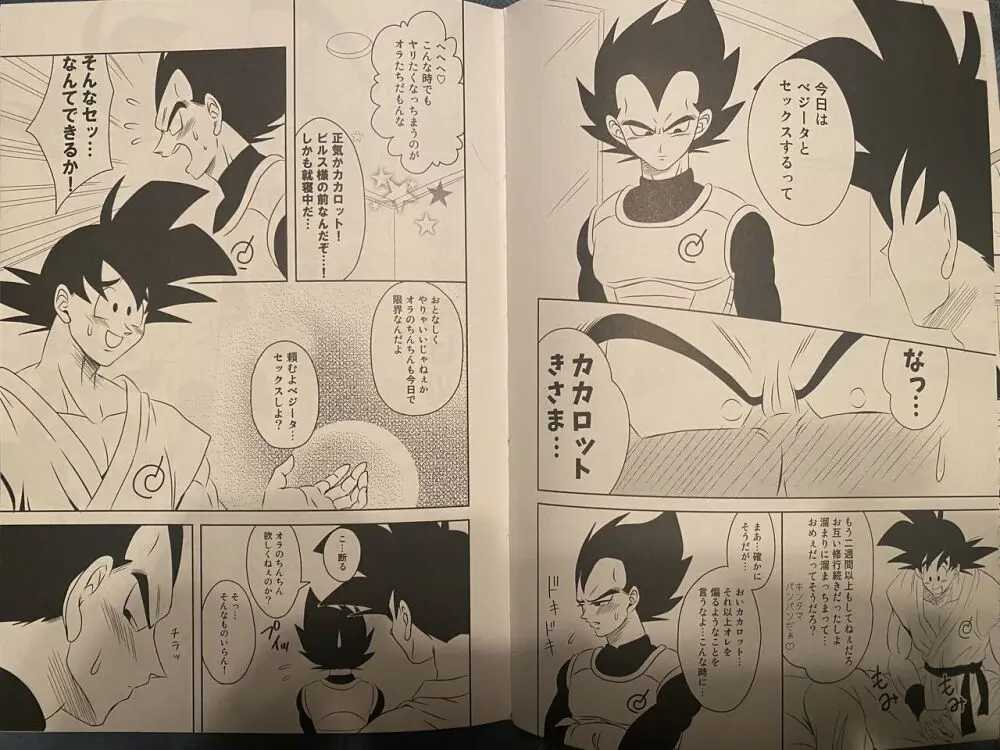 Vegeta x goku Page.8