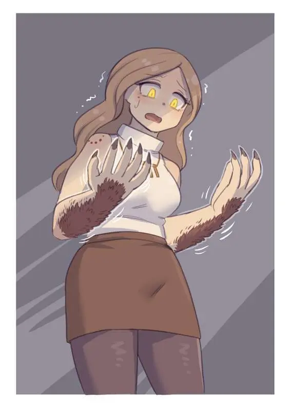 Futanari Werewolf by Mokushi Page.3