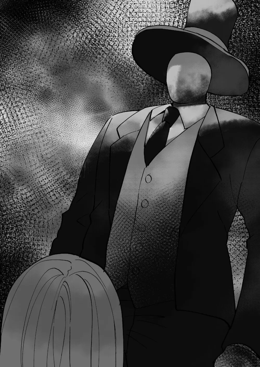 高身長地味巨乳 異世界行ったらのっぺら坊に性奴隷にされた Page.9