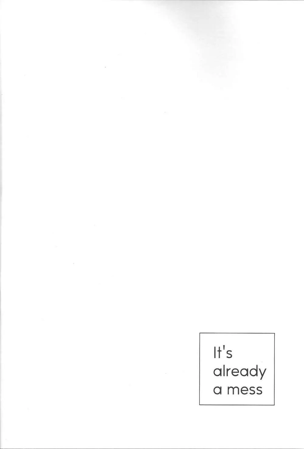 It' already a mess Page.2