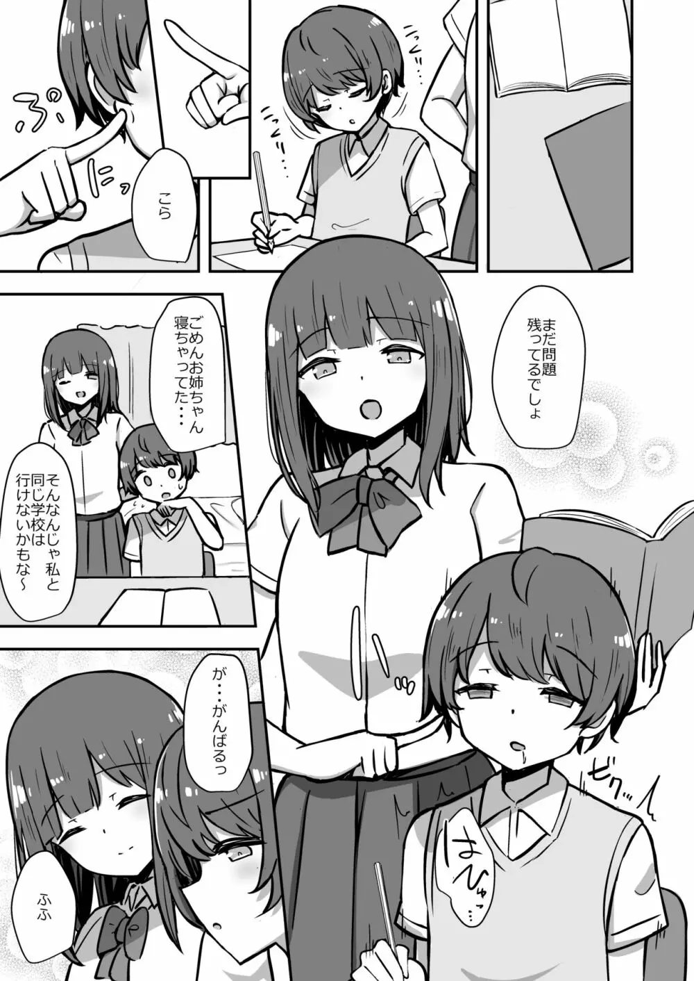 ボクとお姉さんのきもちいいお勉強（プレビュー版） Page.2