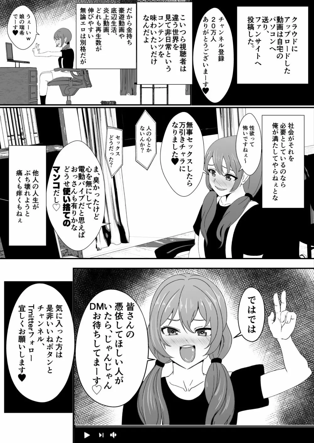 憑依系 YTuber ～奪った体で配信活動～ Page.53