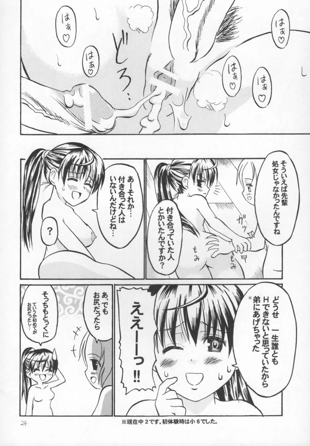 天晴! 抜き身少女 Page.22