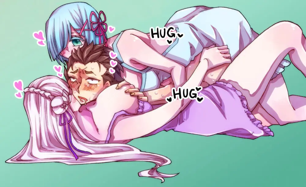 Futa Emilia and Rem top Subaru Page.7