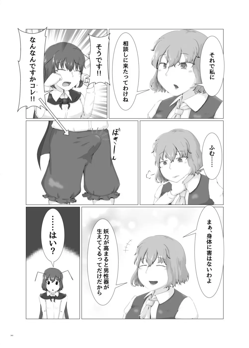 東方ふたなり受け合同誌 Page.242