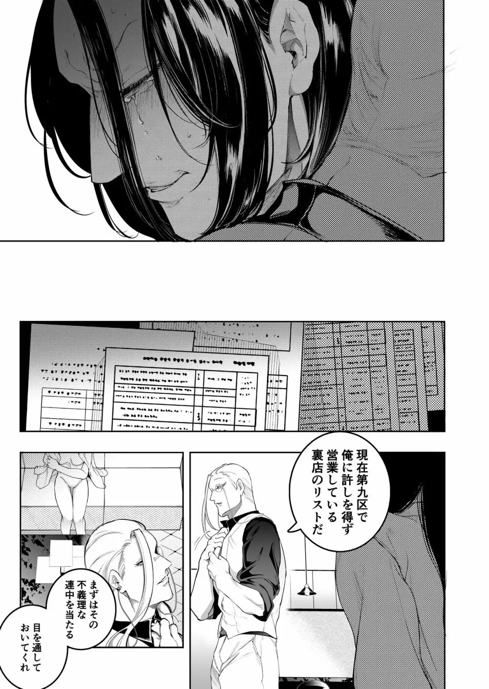 手練手管と牙剥く女 Page.85