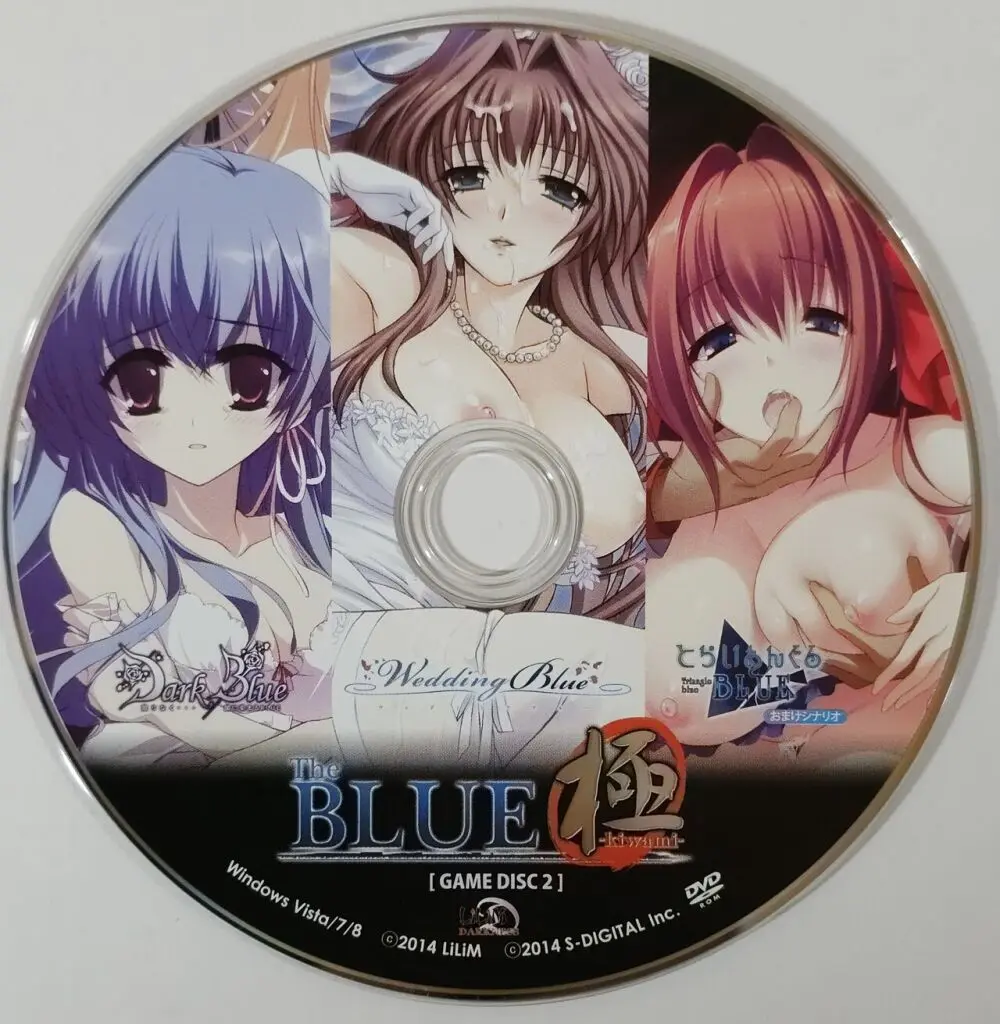 The BLUE 極 Boxart and Manual Page.4