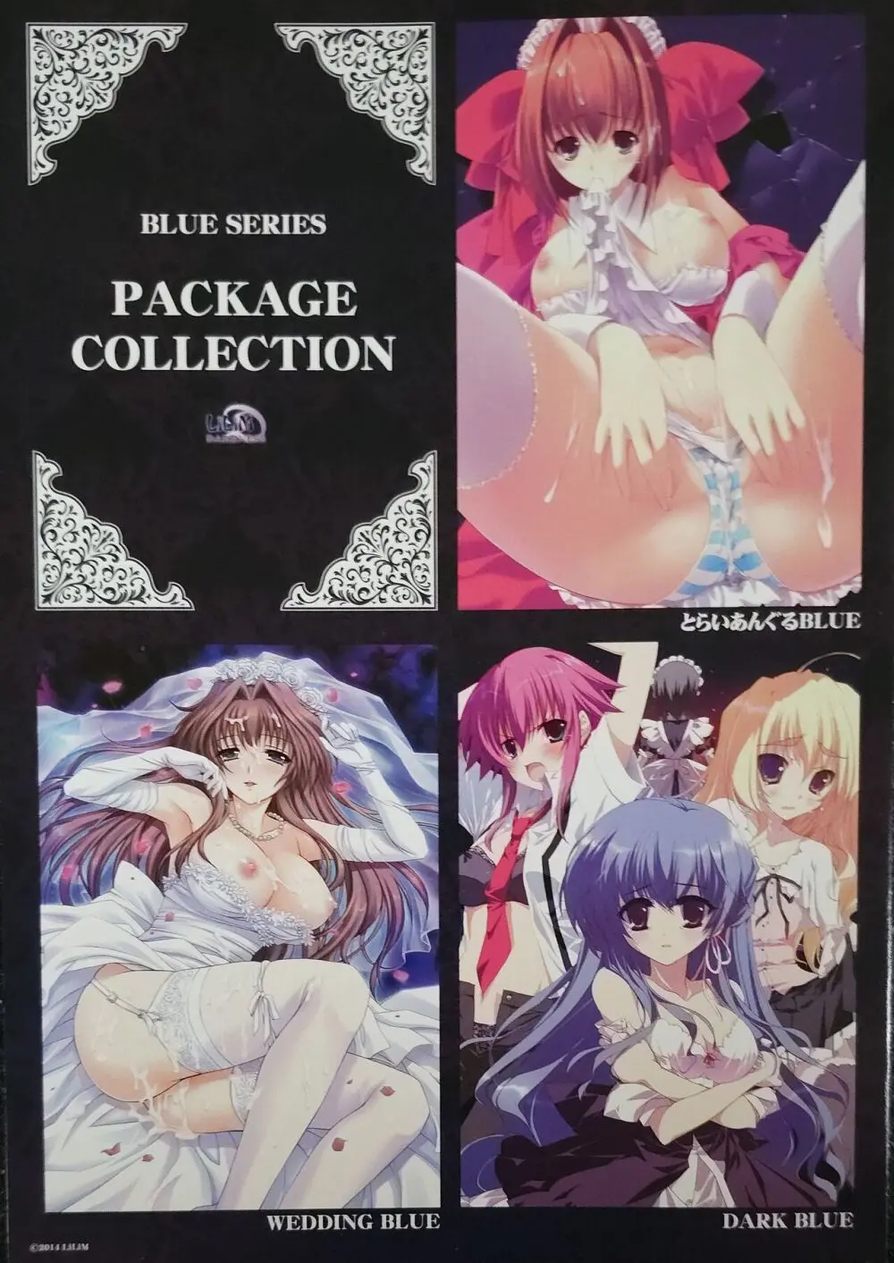 The BLUE 極 Boxart and Manual Page.9