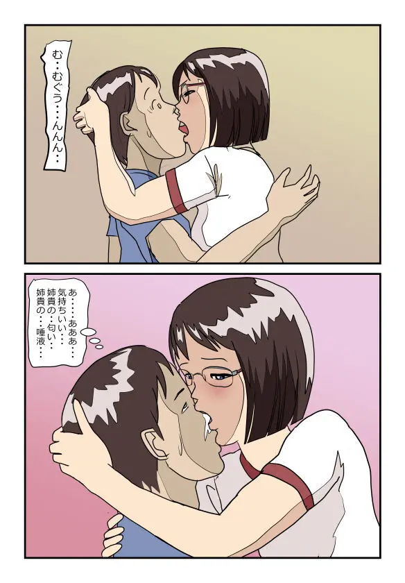 理系メガネの実姉に精液をしぼり取られたらもう姉弟には戻れない Page.7