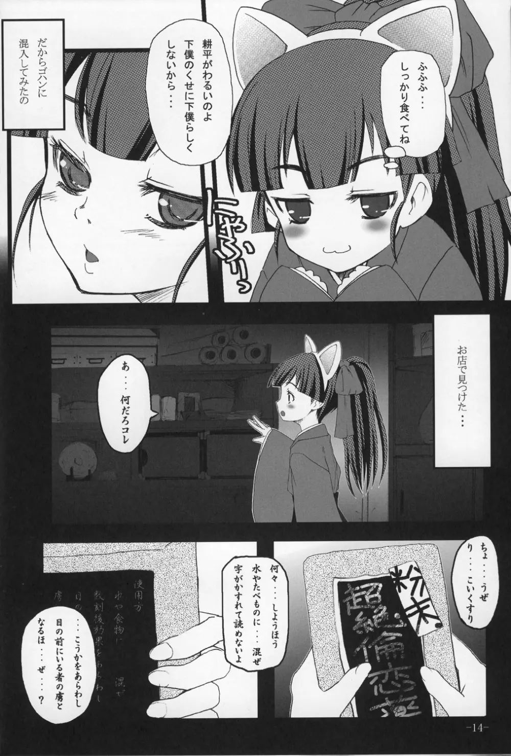 ねこみみDEにゃんにゃんモード Page.14