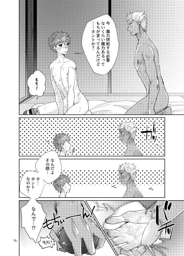 もちしろは衛宮士郎の使い魔である Page.12