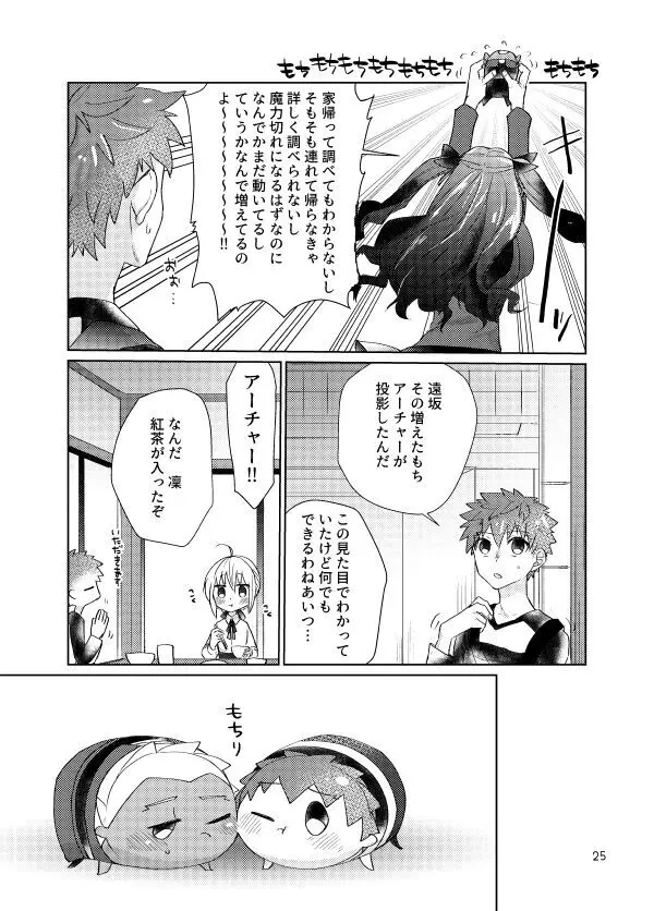 もちしろは衛宮士郎の使い魔である Page.23