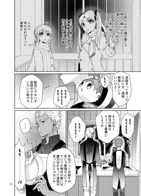 もちしろは衛宮士郎の使い魔である Page.6
