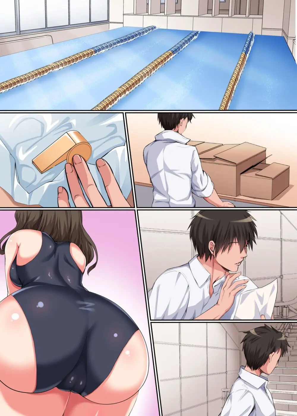 水着美少女たちと催○ハメハメとれーにんぐっ!操りホイッスルでスクール女子たちを全員食い放題 Page.19