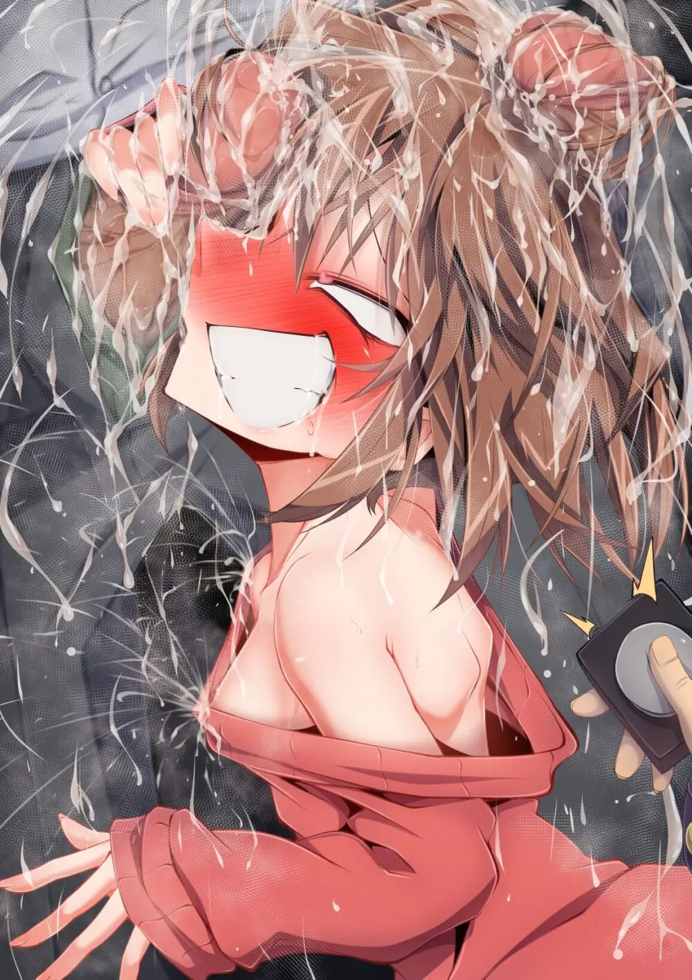 満員電車でかチ●ポ灰原哀 Page.17