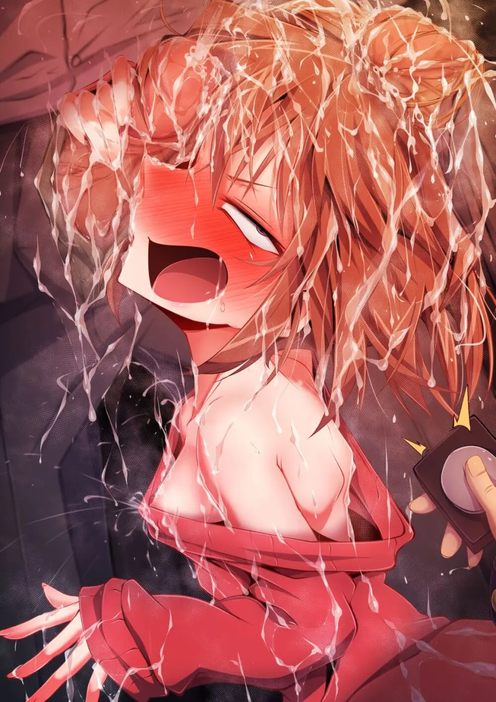 満員電車でかチ●ポ灰原哀 Page.19