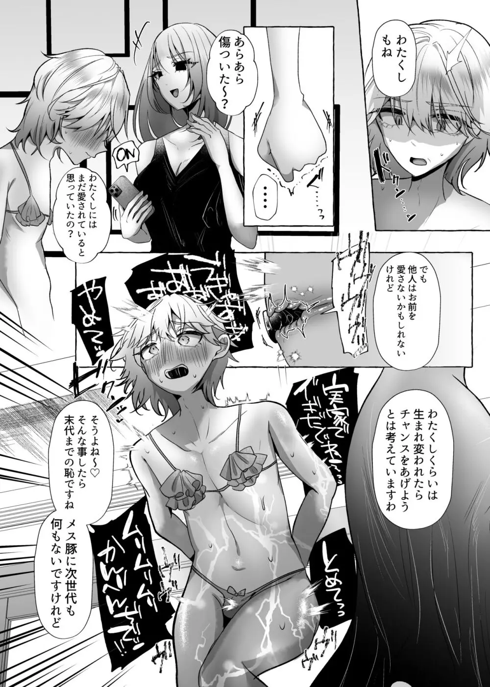 はるか100%♀ 御曹司強制女装メス豚化 Page.21