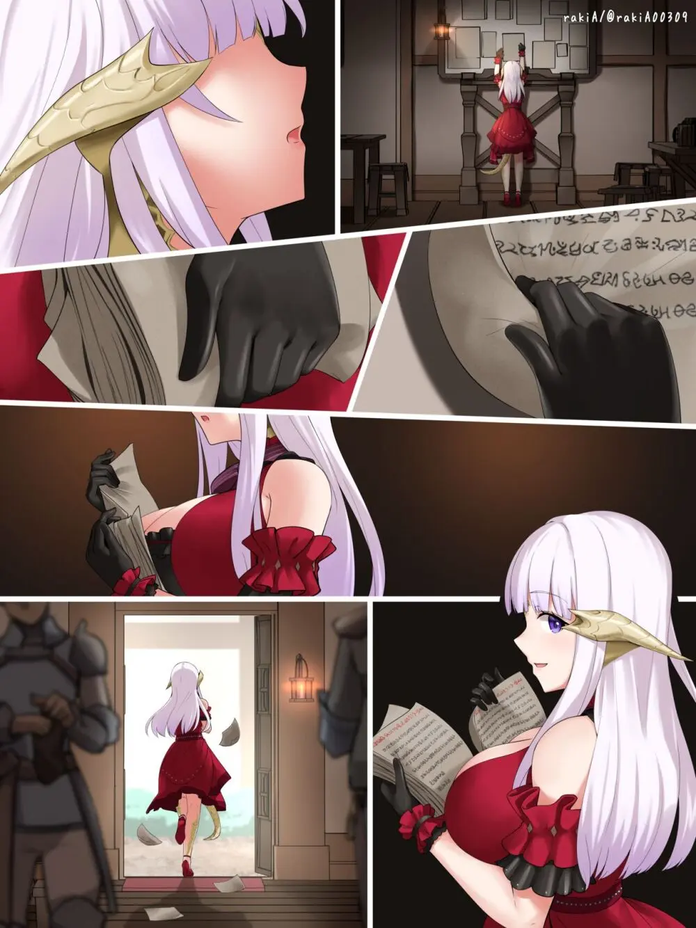 [rakiA] Lilith-chan (OC) ga Fantasy-fuu Sekai de Boukensha Gokko Page.19