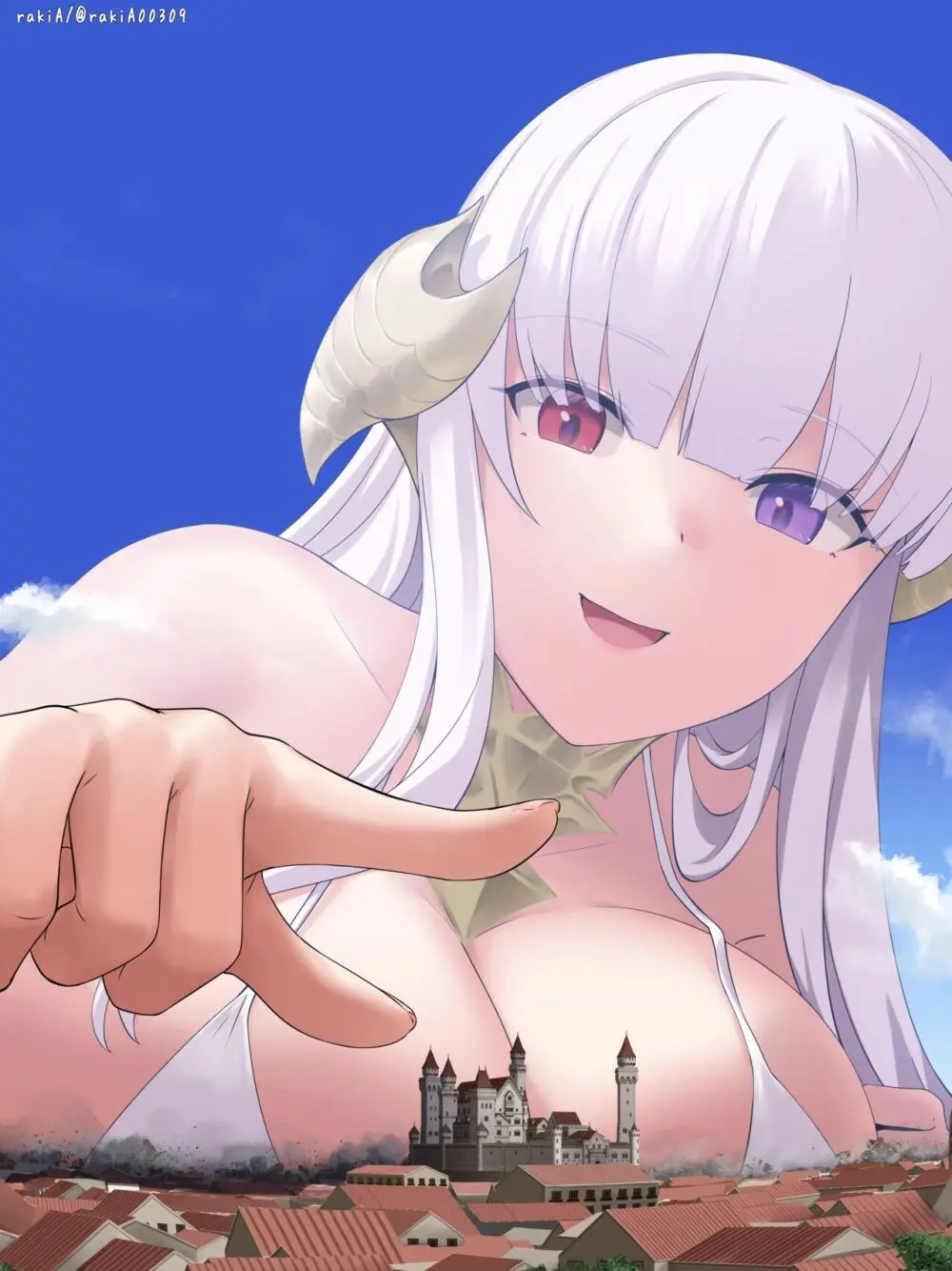 [rakiA] Lilith-chan (OC) ga Fantasy-fuu Sekai de Boukensha Gokko Page.22