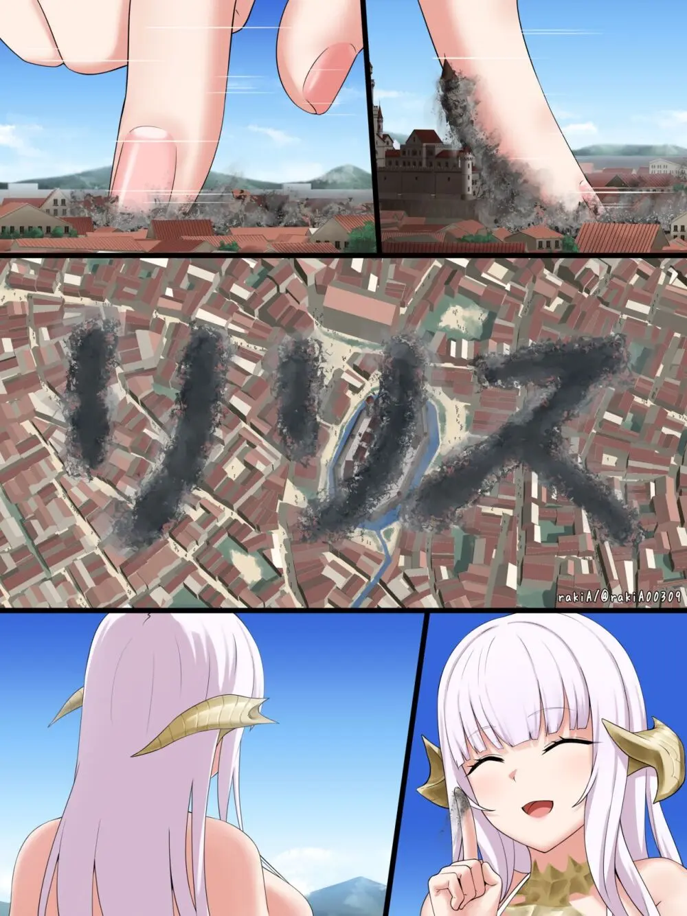 [rakiA] Lilith-chan (OC) ga Fantasy-fuu Sekai de Boukensha Gokko Page.23