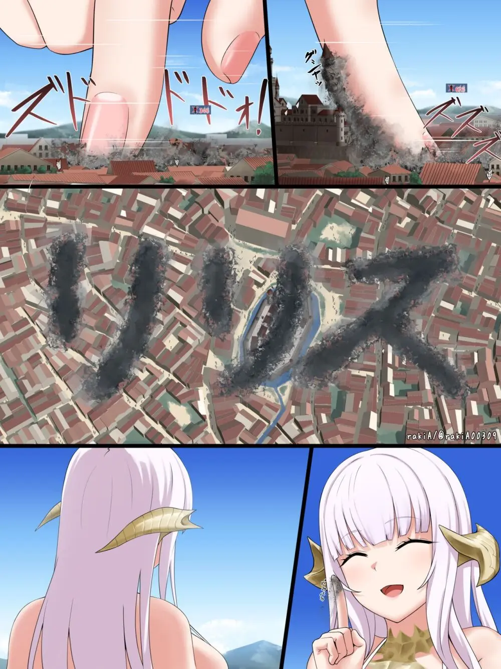 [rakiA] Lilith-chan (OC) ga Fantasy-fuu Sekai de Boukensha Gokko Page.41