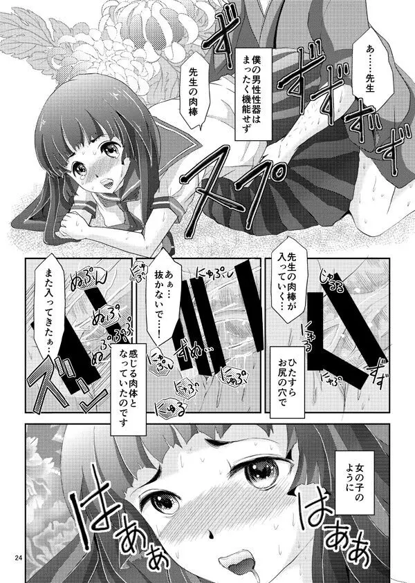 緊縛女装少年 2 Page.23