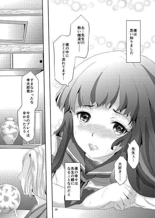 緊縛女装少年 2 Page.25