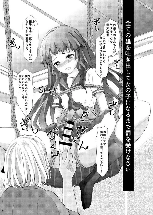 緊縛女装少年 2 Page.7