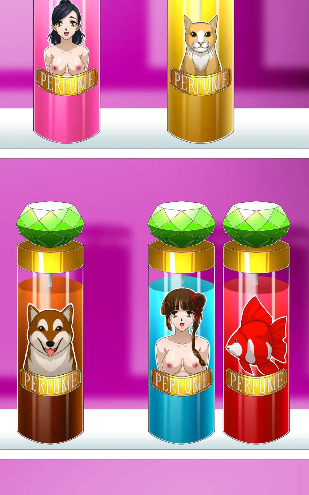 返り討ちにあい香水にされた少女 Page.54