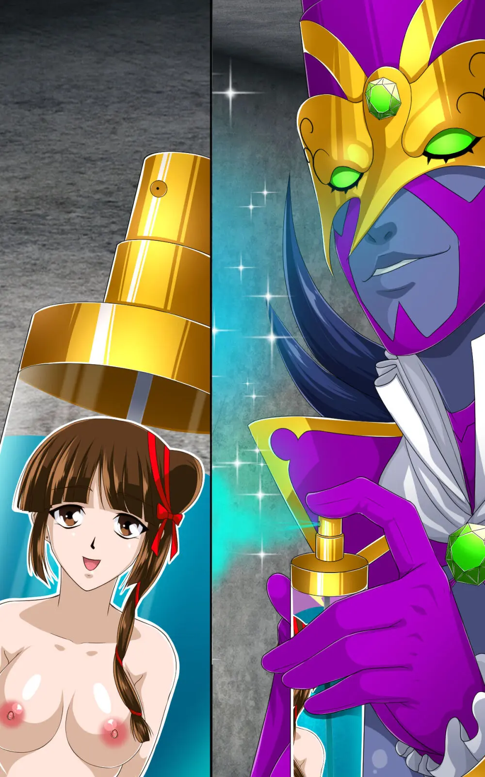 返り討ちにあい香水にされた少女 Page.55