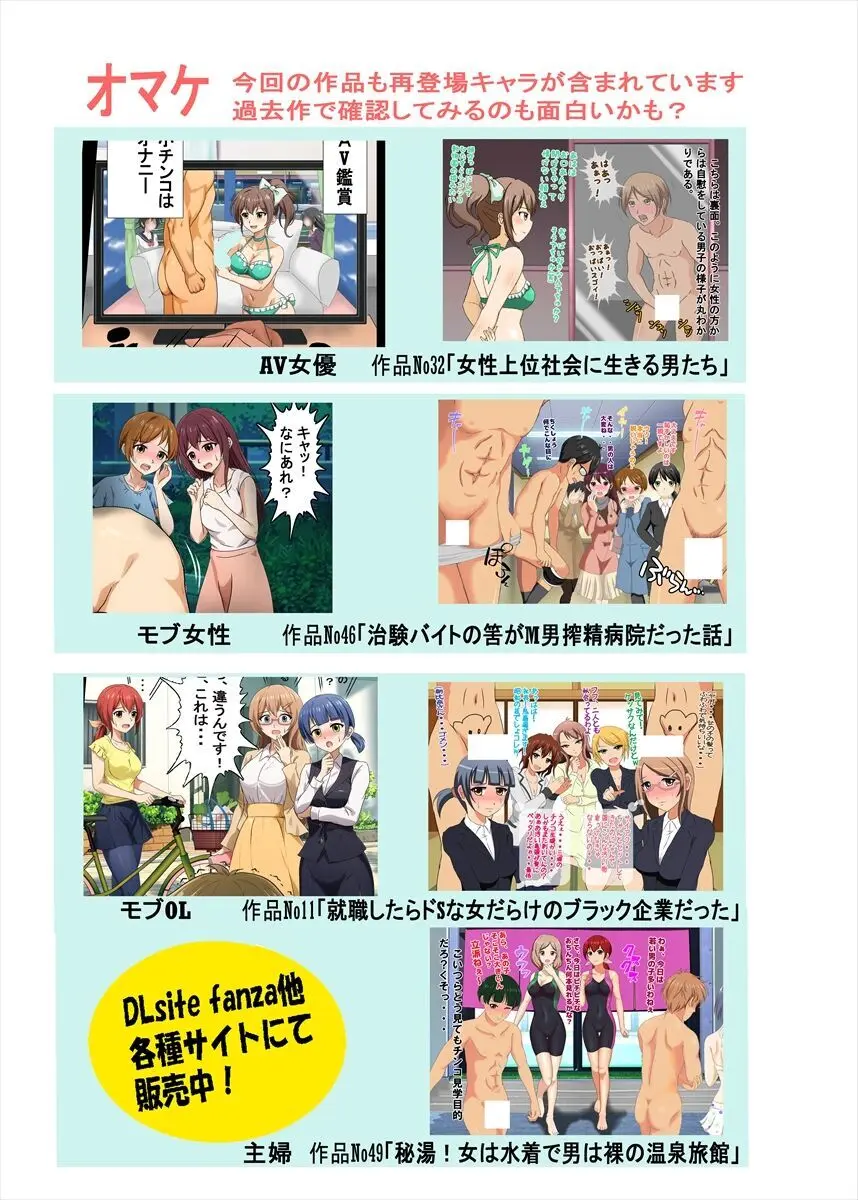 地雷系お嬢様たちに飼われる弱者男性の話 Page.36