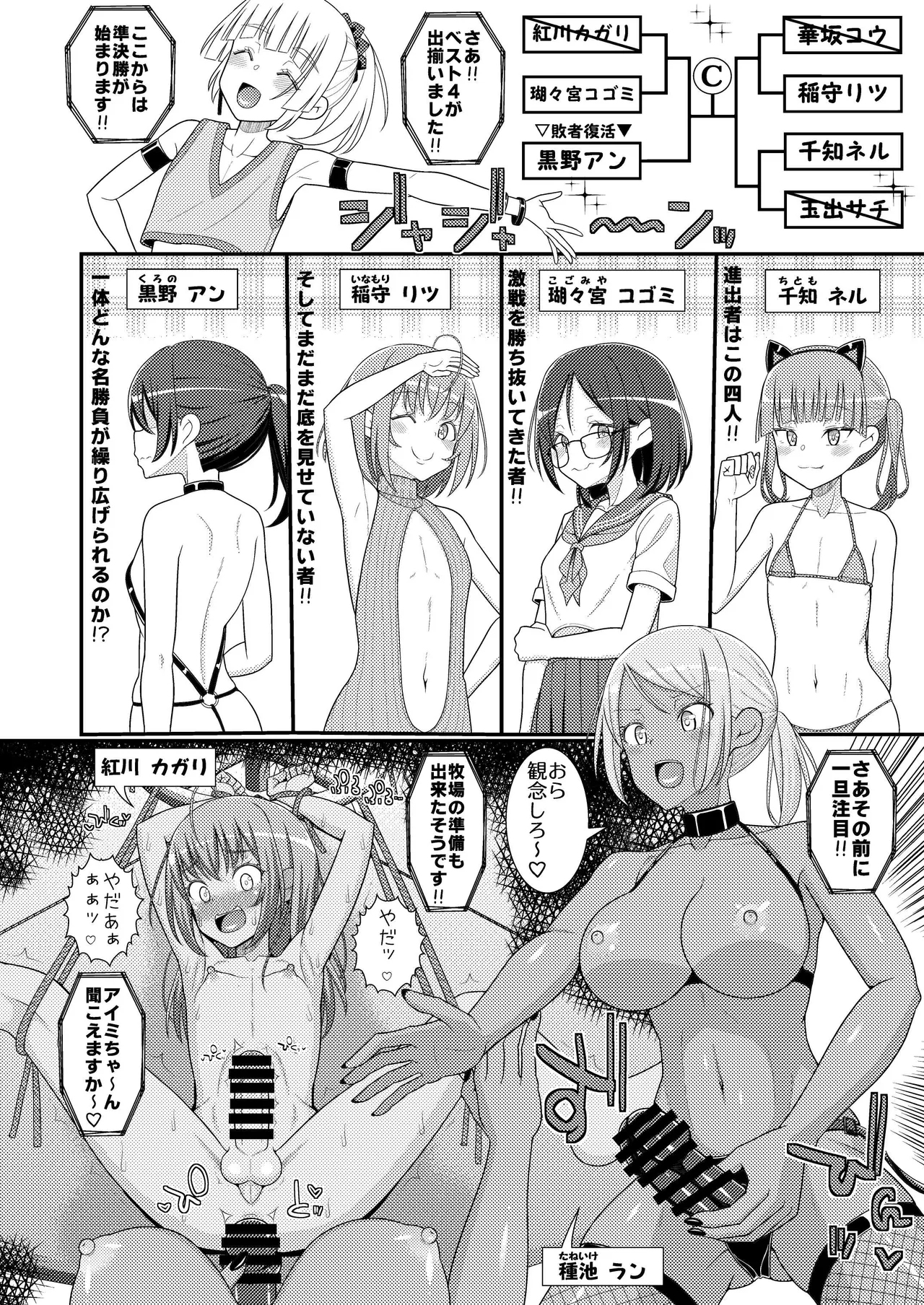 超絶搾精!?チクビッチーズ!!～♂男の娘♀最強乳首グランプリ編～ Page.19