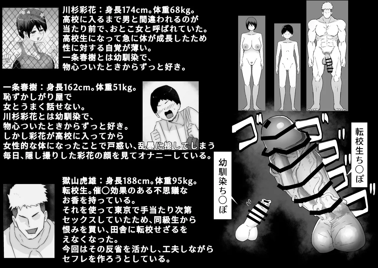 大好きな幼馴染に告白するためセックスの練習をする陸上部員 Page.4