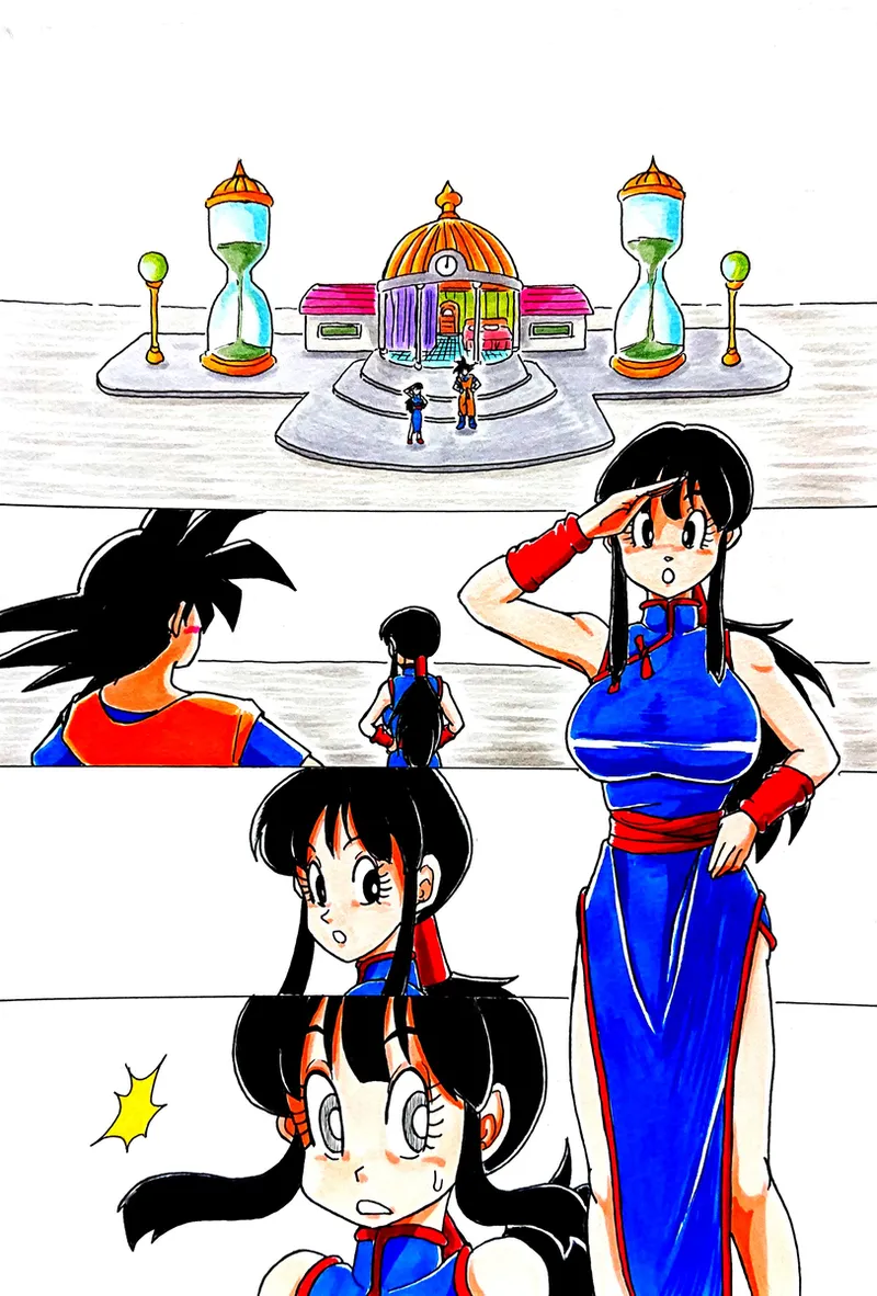 Goku and chichi training Page.2