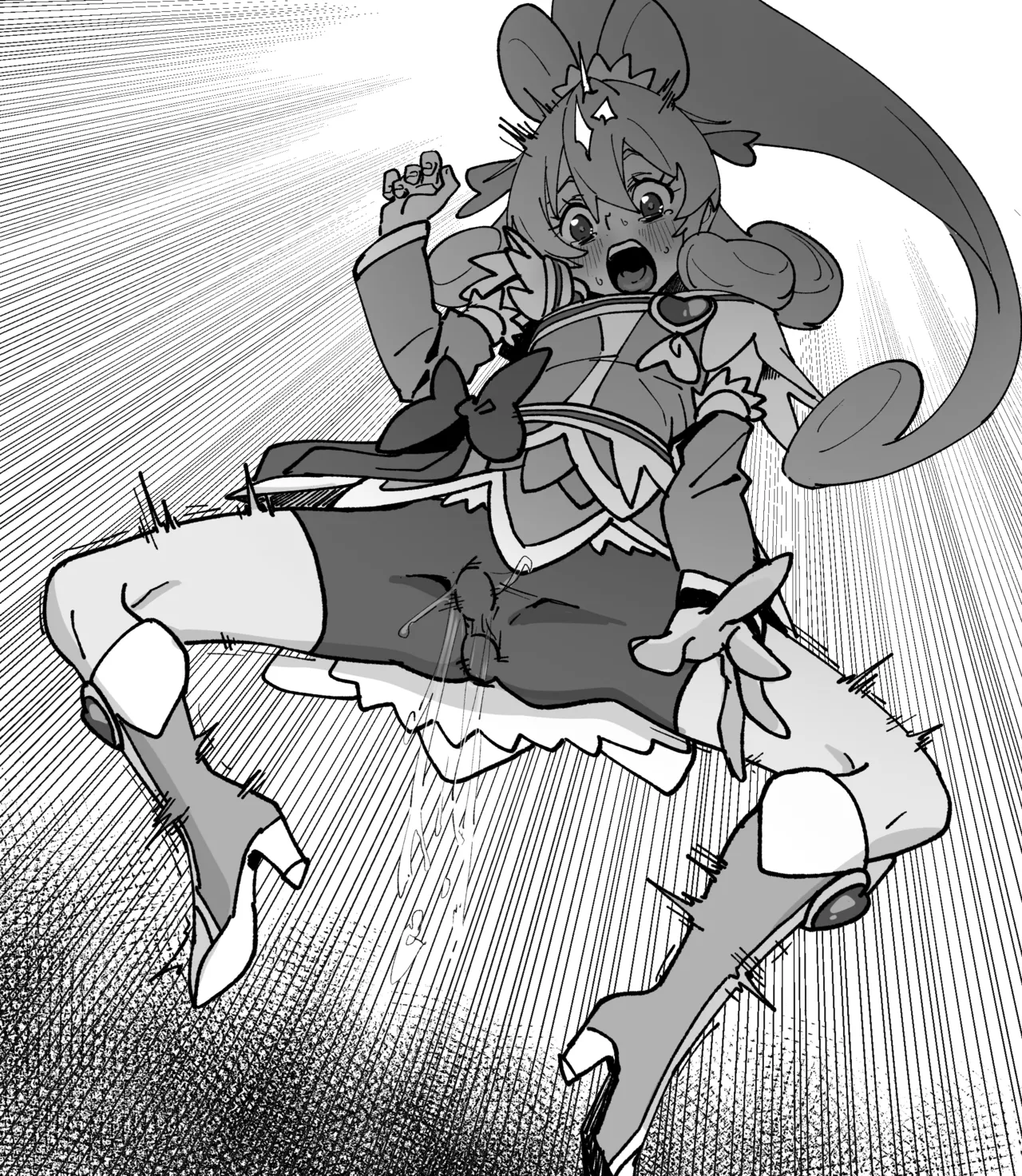 スパッツの中にテレポートされたバイブで強制絶頂しまくるキュアハート Page.7