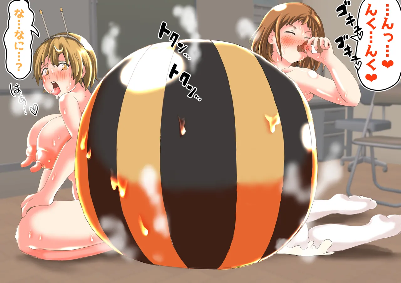 たまごあれるぎーイラスト集(2)【蜂娘編】 Page.58