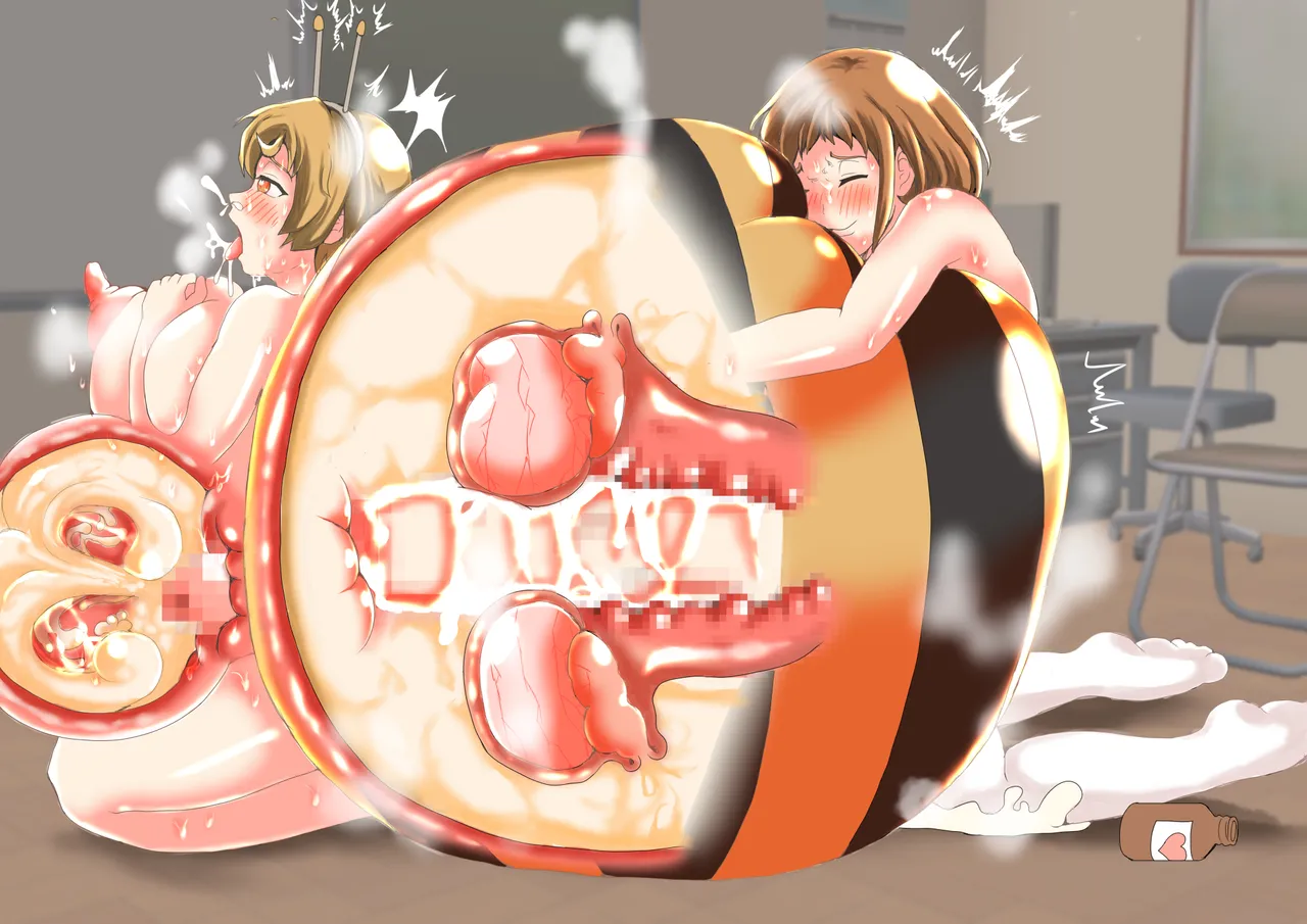 たまごあれるぎーイラスト集(2)【蜂娘編】[无文字] Page.62