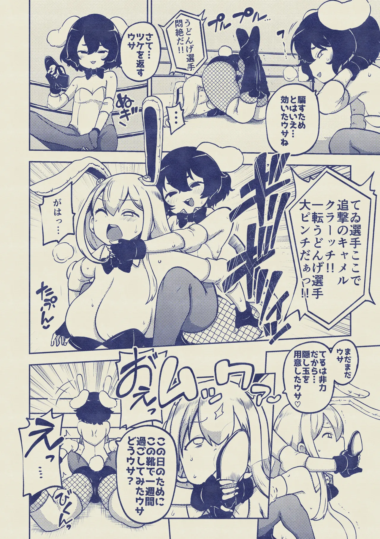 兎プロレス メイキング Page.10