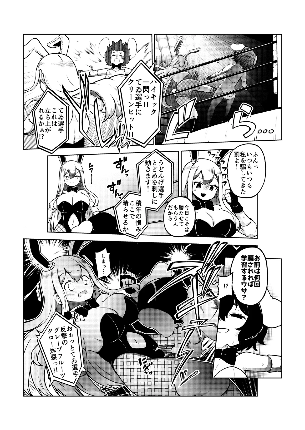 兎プロレス メイキング Page.5