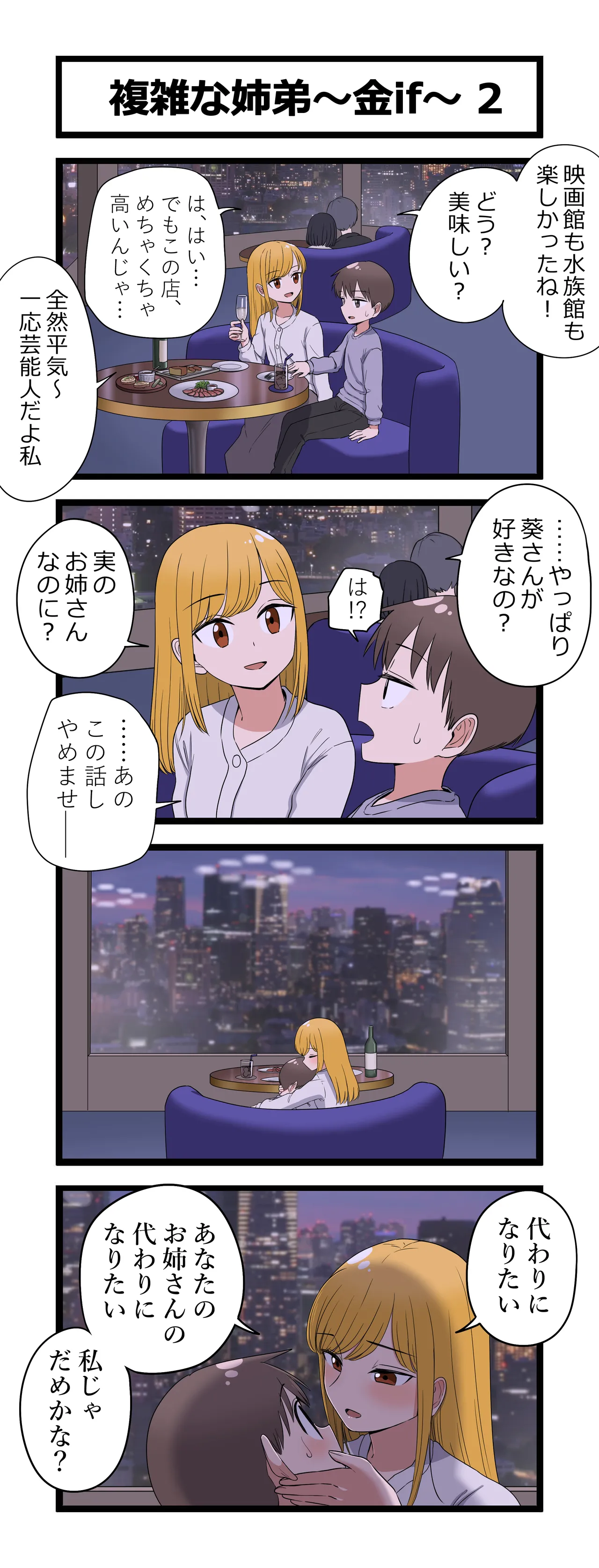 複雑な姉弟～金if～ Page.2