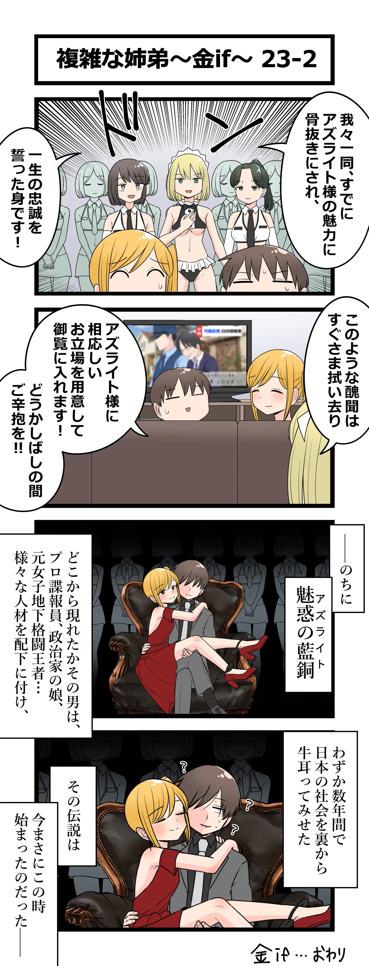 複雑な姉弟～金if～ Page.28