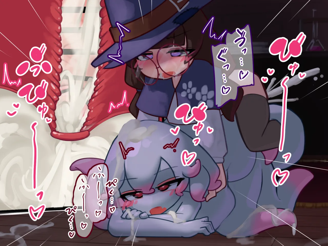 ふたなり魔女見習いがスキュラ娘と爛れた生活を送る話 Page.151