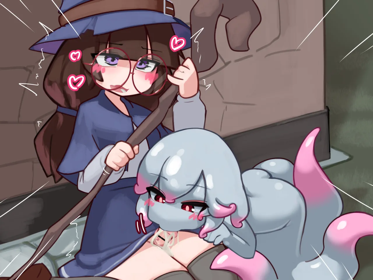 ふたなり魔女見習いがスキュラ娘と爛れた生活を送る話 Page.16