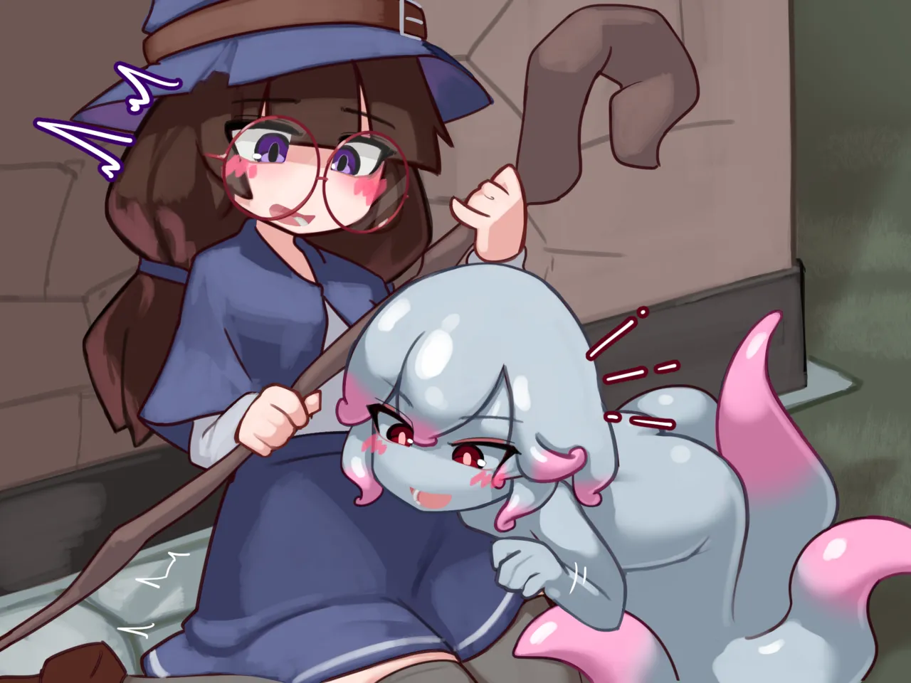 ふたなり魔女見習いがスキュラ娘と爛れた生活を送る話 Page.2