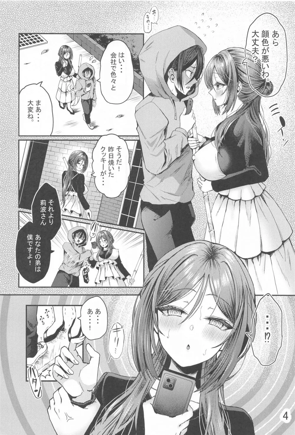 催眠で言いなりの人妻莉波お姉さん Page.5