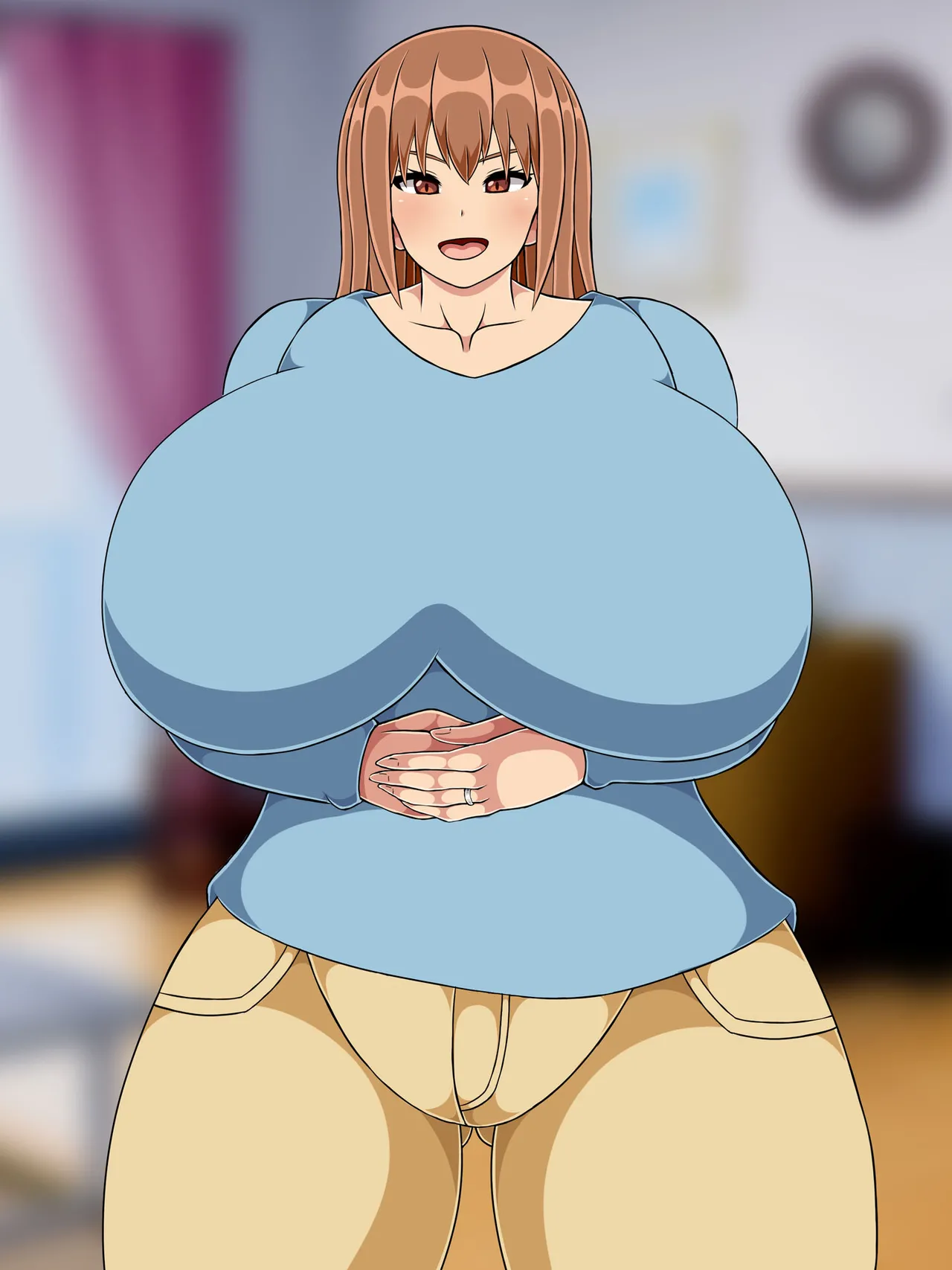 娘の彼氏とえっちして妊娠しちゃうママ Page.2