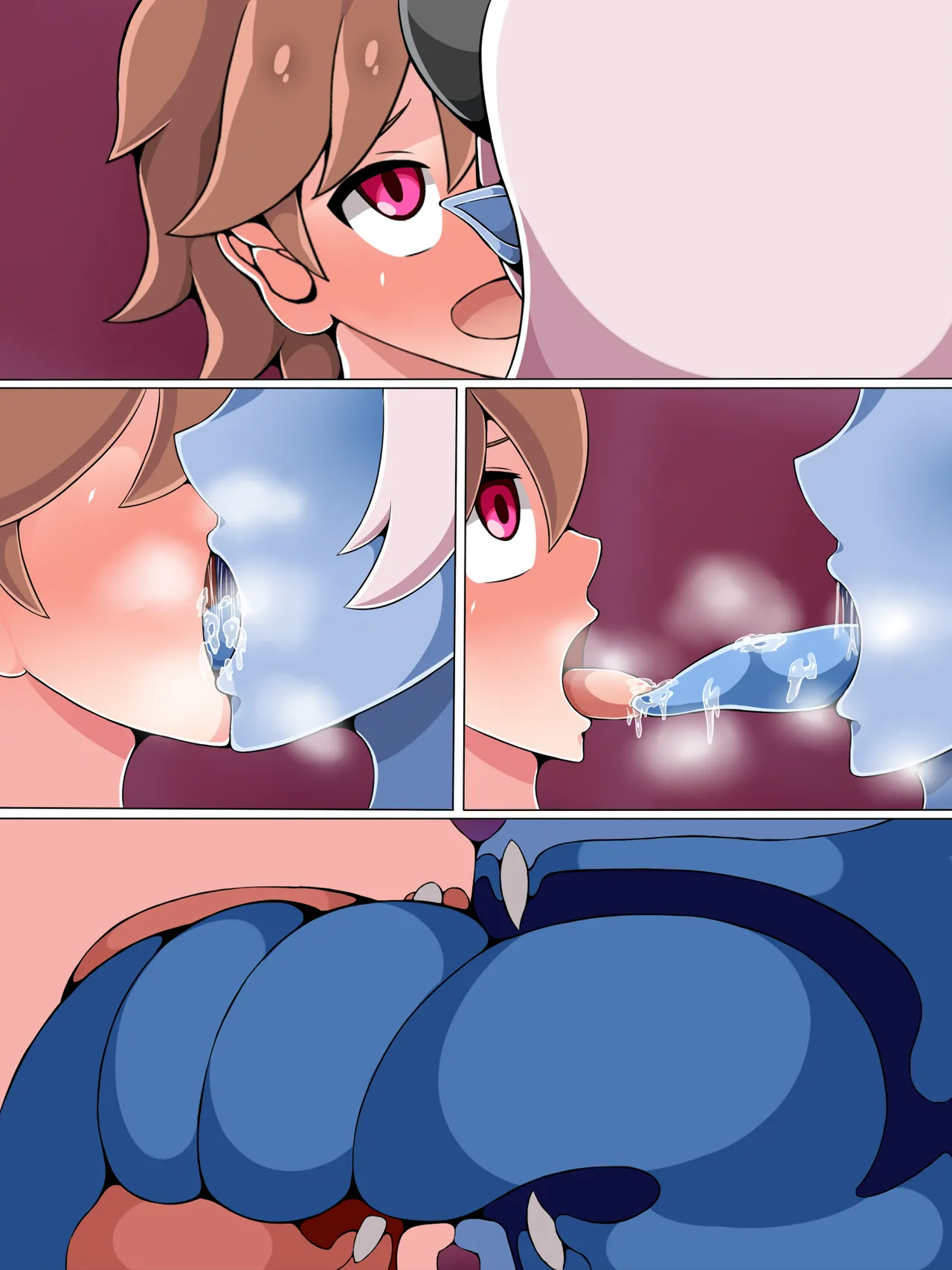 淫乱サキュバス大魔王に堕とされていく勇者くん Page.18