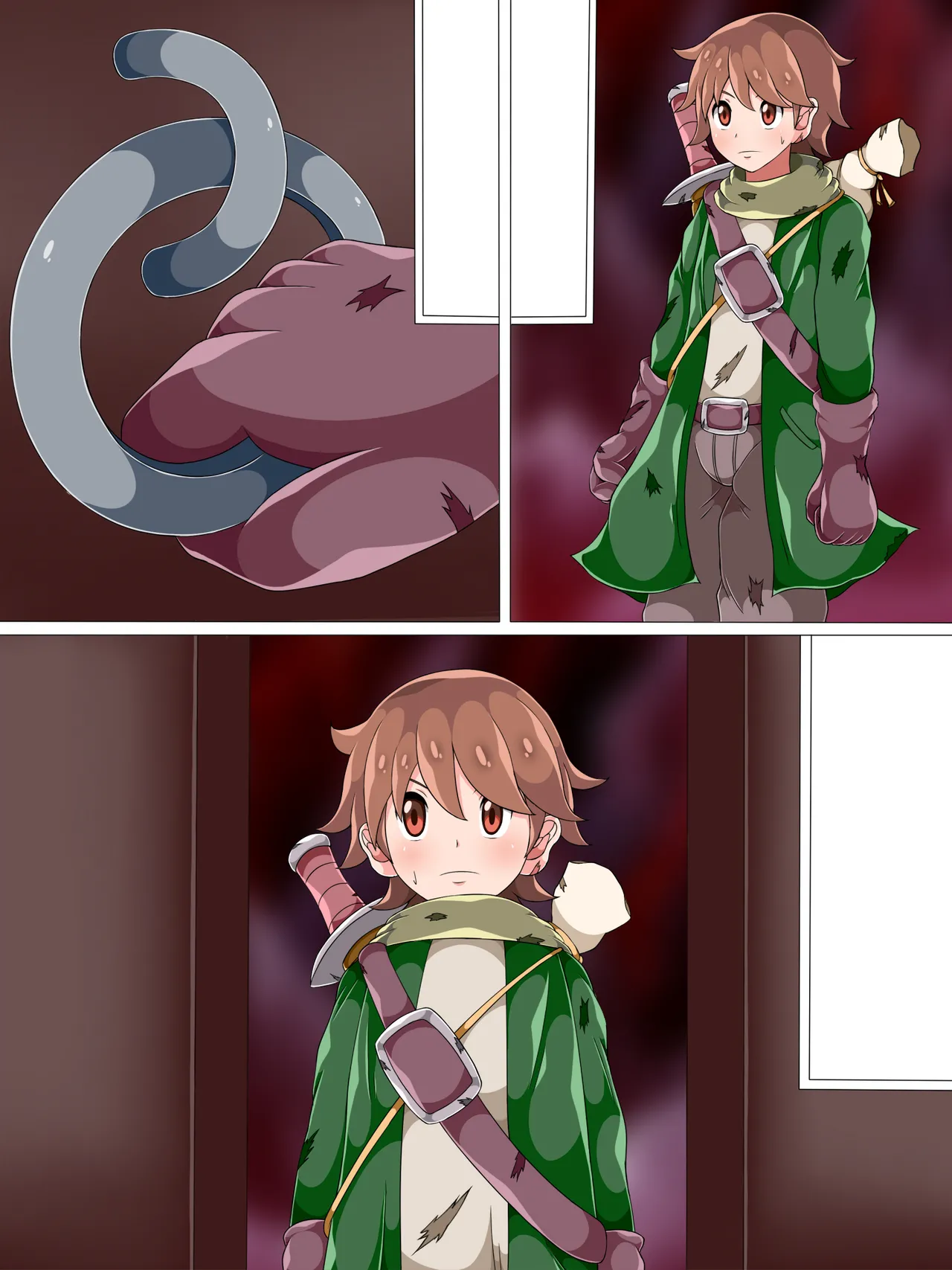 淫乱サキュバス大魔王に堕とされていく勇者くん Page.2