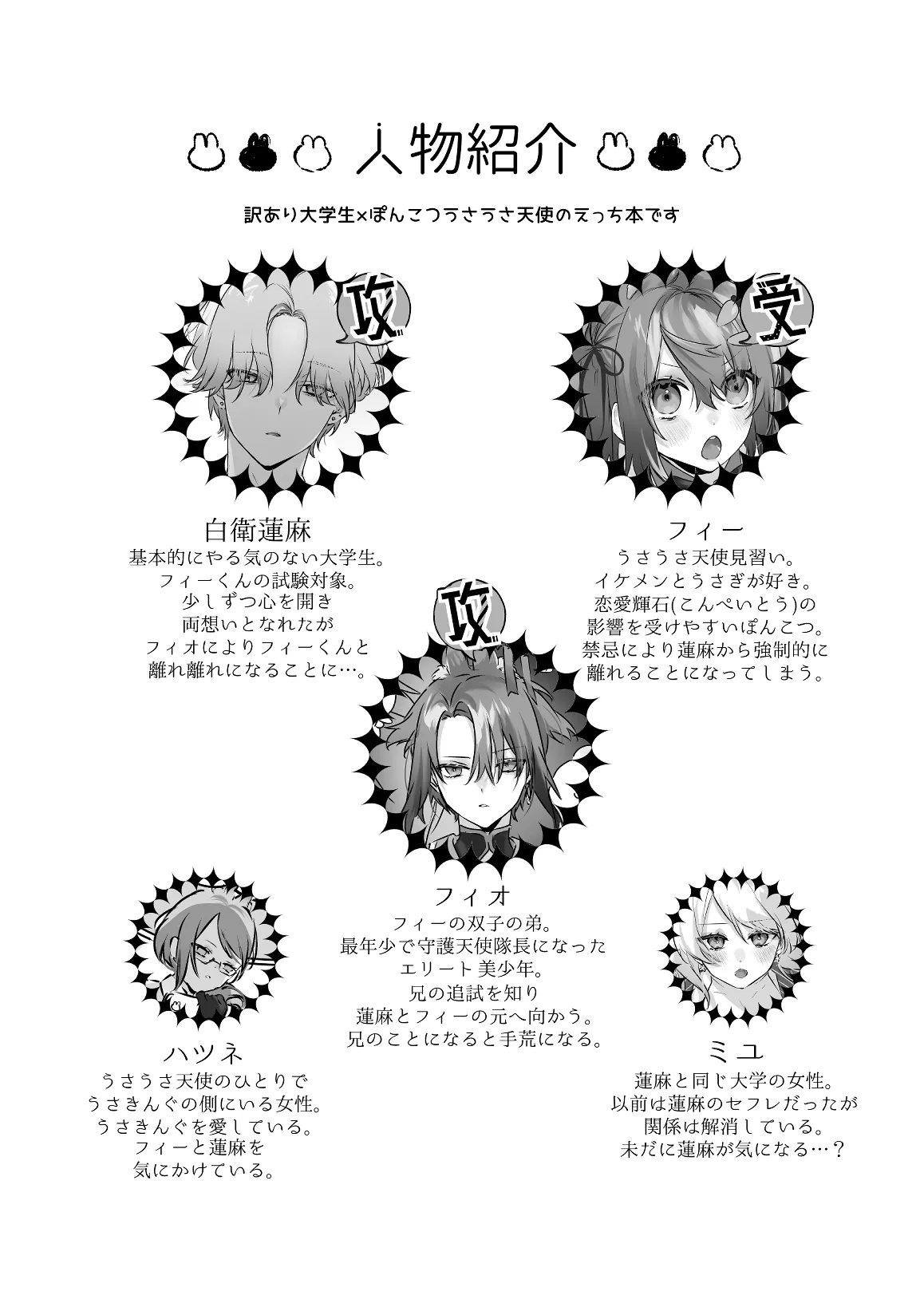 うさうさ天使の恋愛試験 2 Page.4